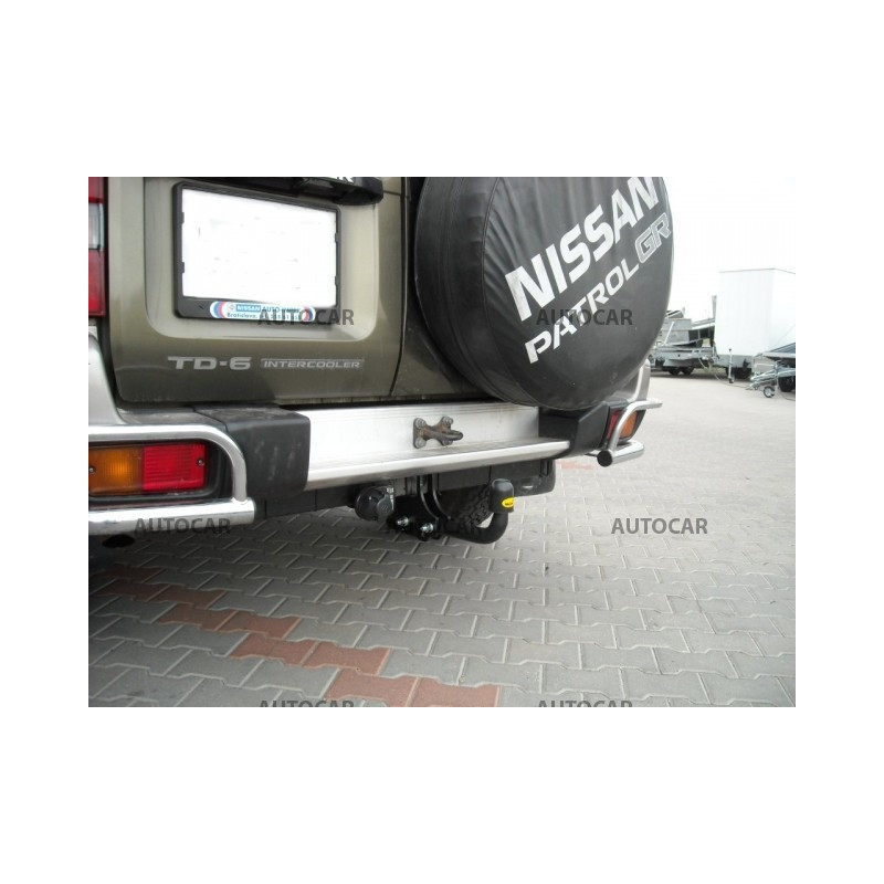 Anhängerkupplung für PATROL GR - 3/5-türig,(Y 61) - manuell–AHK starr - von 1998/01 bis 2004