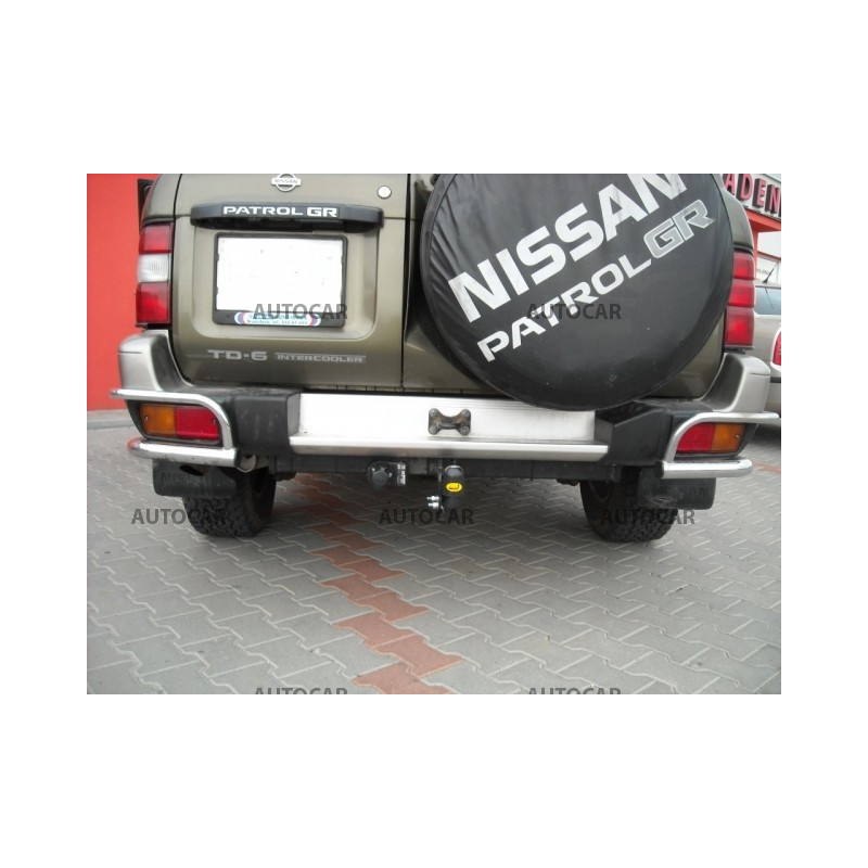 Anhängerkupplung für PATROL GR - 3/5-türig,(Y 61) - manuell–AHK starr - von 1998/01 bis 2004