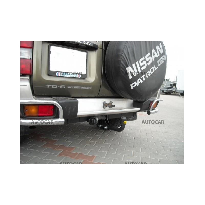 Anhängerkupplung für PATROL GR - 3/5-türig,(Y 61) - manuell–AHK starr - von 1998/01 bis 2004