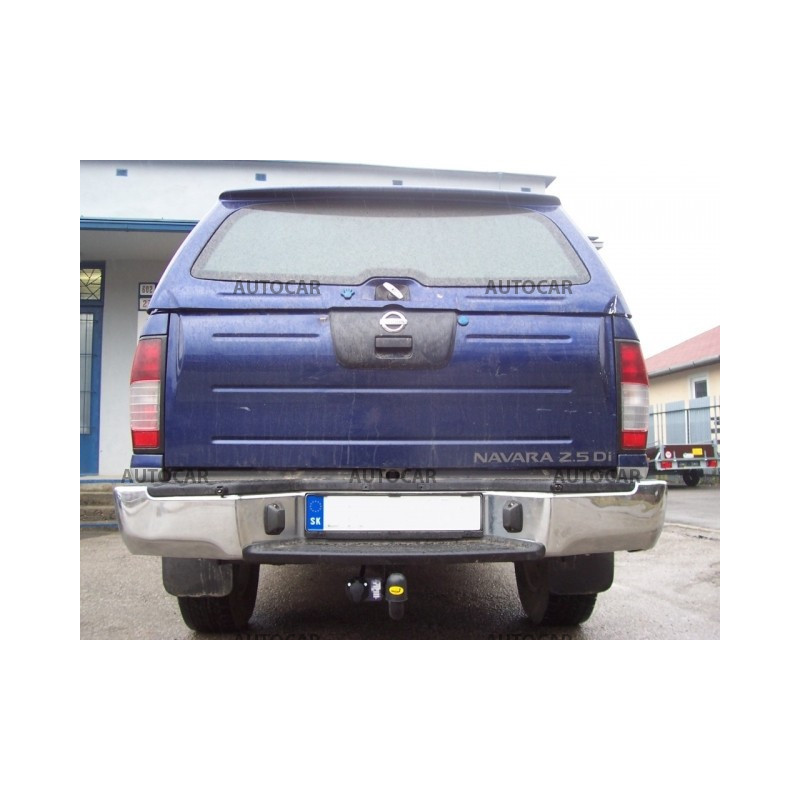 Anhängerkupplung für PICK UP-DOUBLE CUP,NP300 - (240/270) 4x4, rúrkový nárazník - manuell–AHK starr - von 2002,2007