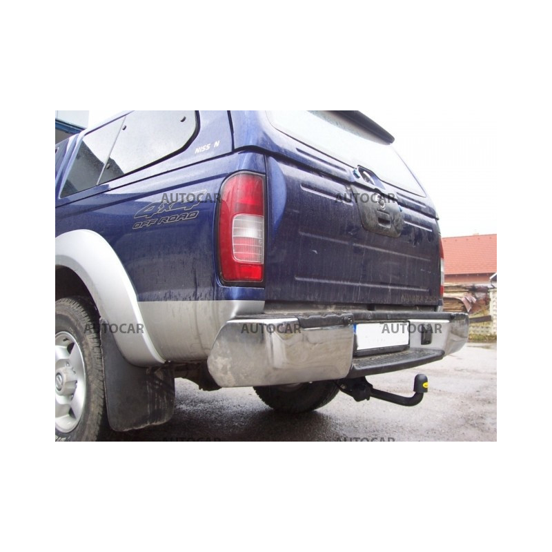 Anhängerkupplung für PICK UP-DOUBLE CUP,NP300 - (240/270) 4x4, rúrkový nárazník - manuell–AHK starr - von 2002,2007