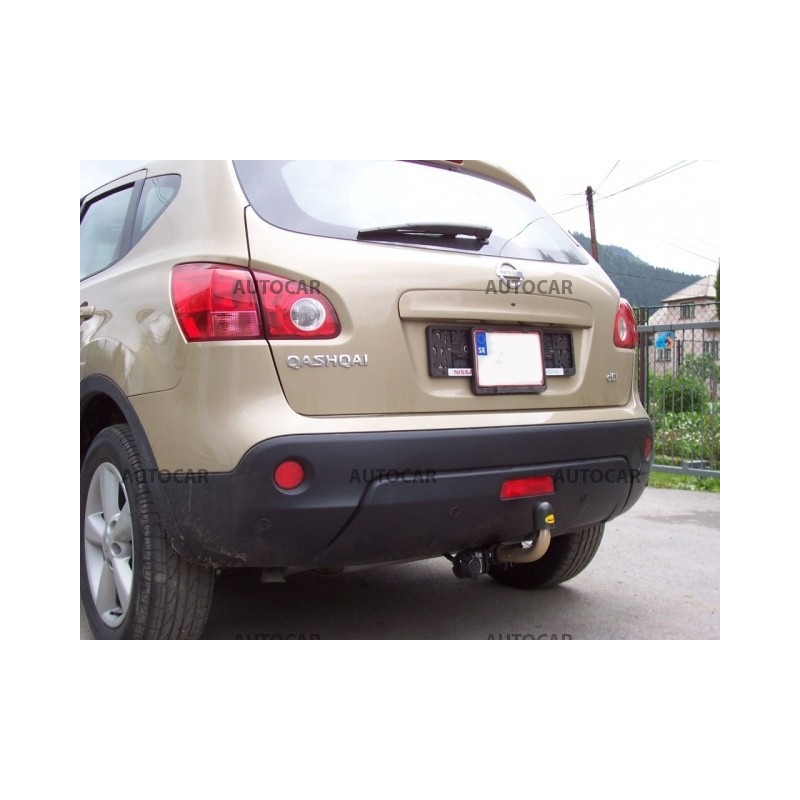 Anhängerkupplung für QASHQAI - J10 5 aj 7miestny - automat–AHK abnehmbar - von 2007