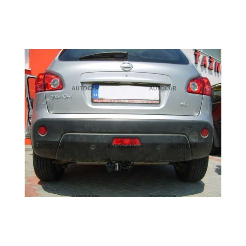 Anhängerkupplung für QASHQAI - J10 5 aj 7miestny - automat–AHK abnehmbar - von 2007