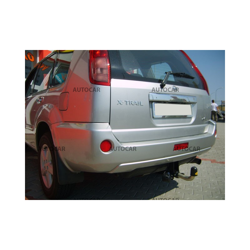 Anhängerkupplung für X-TRAIL - 4x4, 5-türig T30 - automat–AHK abnehmbar - von 2001 bis 2007