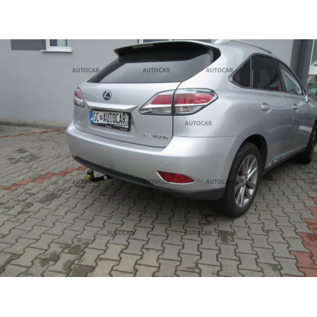 Anhängerkupplung für Lexus RX 350, RX 400, RX 450H - automat vertikal–AHK abnehmbar - von 2009 Anhängerkupplung für Lexus RX 350, RX 400, RX 450H - automat vertikal–AHK abnehmbar - von 2009