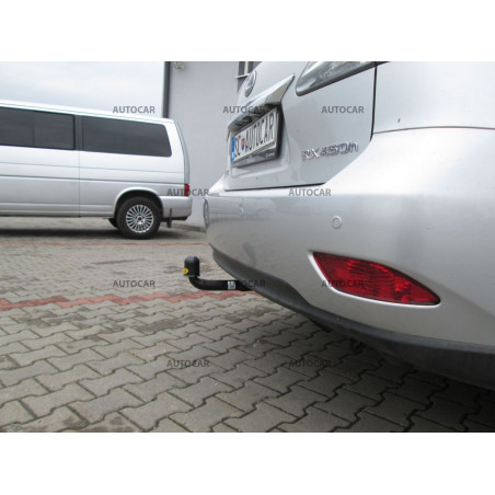 Anhängerkupplung für Lexus RX 350, RX 400, RX 450H - automat vertikal–AHK abnehmbar - von 2009 Anhängerkupplung für Lexus RX 350, RX 400, RX 450H - automat vertikal–AHK abnehmbar - von 2009