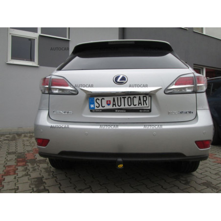 Anhängerkupplung für Lexus RX 350, RX 400, RX 450H - automat vertikal–AHK abnehmbar - von 2009 Anhängerkupplung für Lexus RX 350, RX 400, RX 450H - automat vertikal–AHK abnehmbar - von 2009