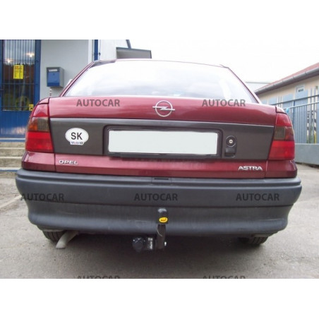 Anhängerkupplung für Opel ASTRA - "F" - manuall–AHK starr Anhängerkupplung für Opel ASTRA - "F" - manuall–AHK starr