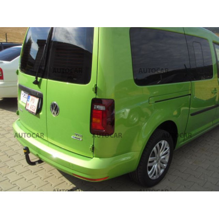 Anhängerkupplung für VW CADDY - Pick Up, (2 KA, 2 KB),Maxi,4x4 - vertikal– AHK abnehmbar - von 2004-2015/- ☑️