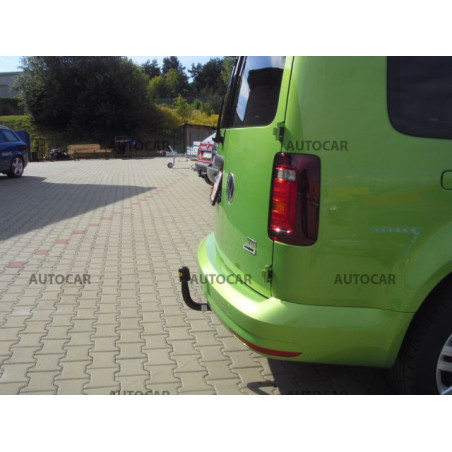 Anhängerkupplung für CADDY - Pick Up, Maxi,4x4 - vertikal–AHK abnehmbar - von2015/-