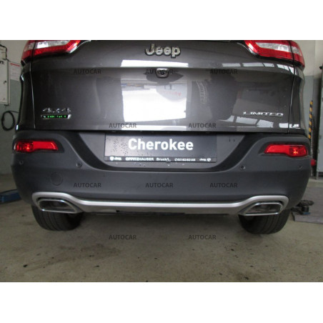 Anhängerkupplung für Jeep CHEROKEE - KL - automat vertikal–AHK abnehmbar Anhängerkupplung für Jeep CHEROKEE - KL - automat vertikal–AHK abnehmbar