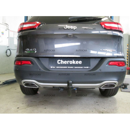 Anhängerkupplung für Jeep CHEROKEE - KL - automat vertikal–AHK abnehmbar Anhängerkupplung für Jeep CHEROKEE - KL - automat vertikal–AHK abnehmbar