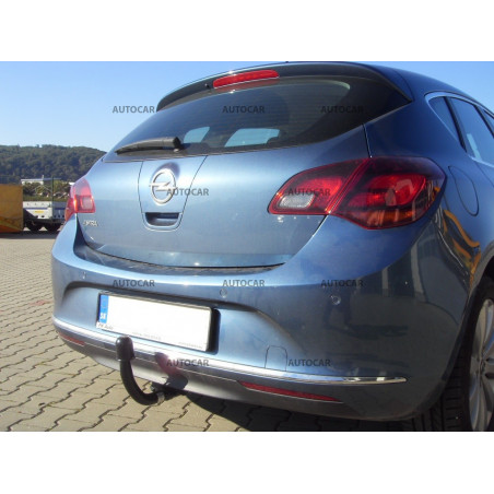 Anhängerkupplung für Opel ASTRA - "J" - automat vertikal–AHK abnehmbar
