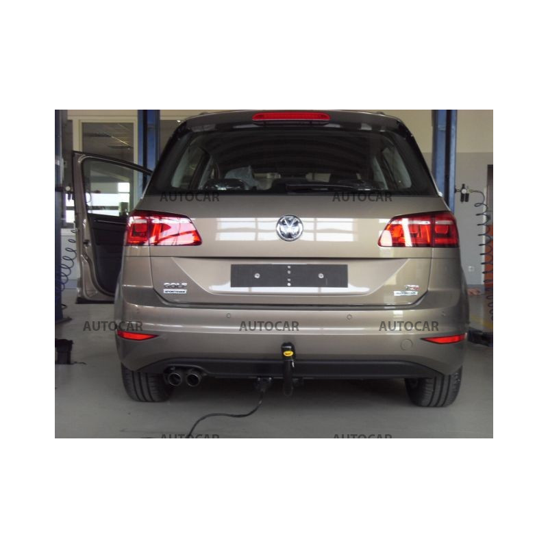 Anhängerkupplung für GOLF - VII sportsvan- manuell–AHK starr - von 2013/-