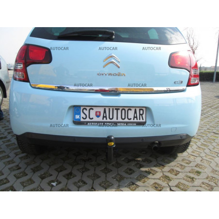 Anhängerkupplung für C 3, DS 3 - 5-türig - manuell–AHK starr - von 2009 Anhängerkupplung für C 3, DS 3 - 5-türig - manuell–AHK starr - von 2009