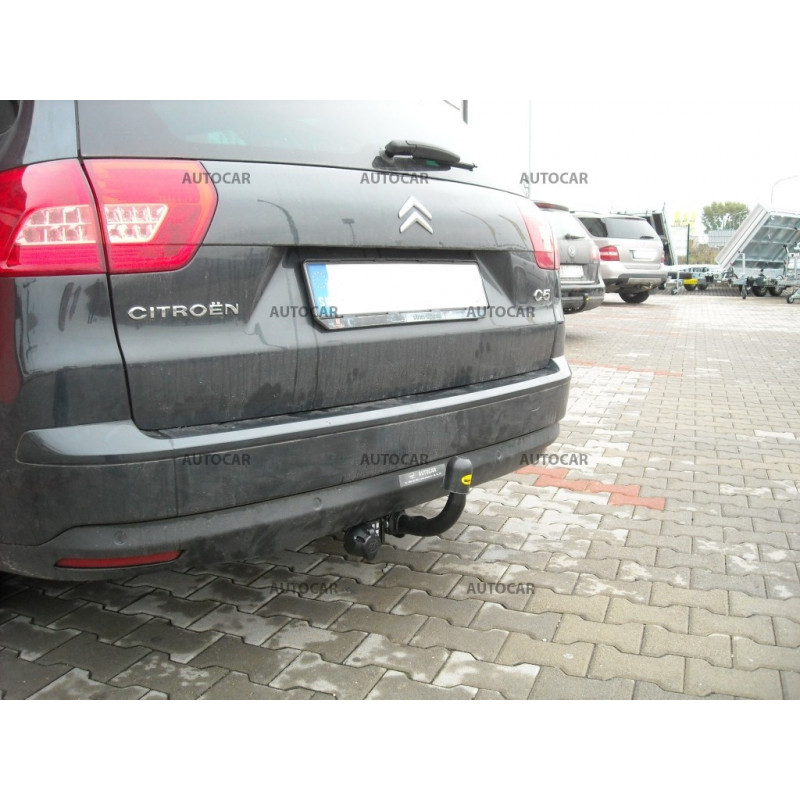 Anhängerkupplung für C 5 - kombi - automat–AHK abnehmbar - von 2008