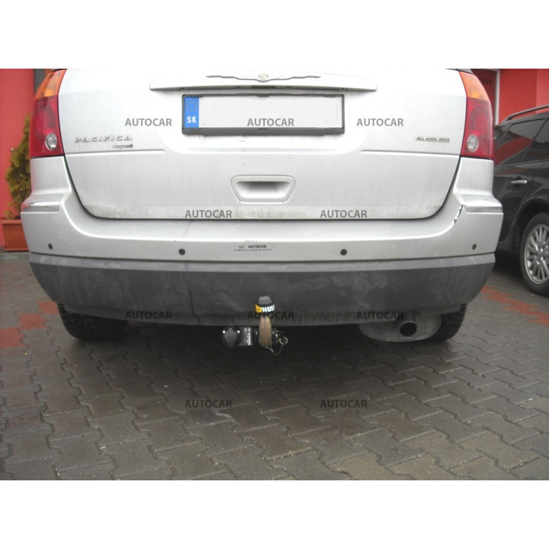 Anhängerkupplung für PACIFIC - 5-türig - automat–AHK abnehmbar - von 2003 bis 2007