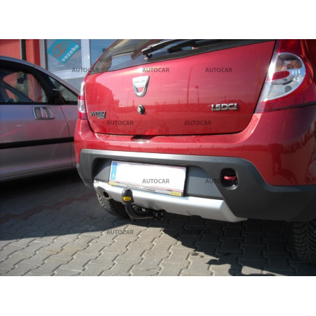 Anhängerkupplung für Dacia SANDERO - STEPWAY - manuall–AHK starr Anhängerkupplung für Dacia SANDERO - STEPWAY - manuall–AHK starr