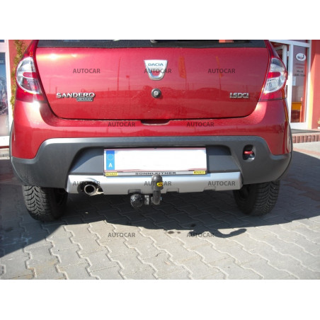 Anhängerkupplung für Dacia SANDERO - STEPWAY - manuall–AHK starr Anhängerkupplung für Dacia SANDERO - STEPWAY - manuall–AHK starr