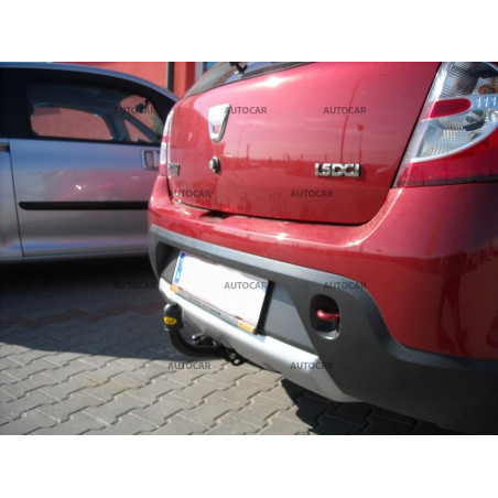 Anhängerkupplung für Dacia SANDERO - STEPWAY - manuall–AHK starr Anhängerkupplung für Dacia SANDERO - STEPWAY - manuall–AHK starr