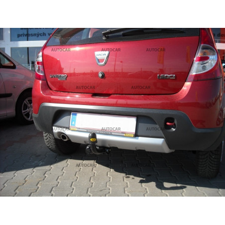 Anhängerkupplung für Dacia SANDERO - STEPWAY - manuall–AHK starr