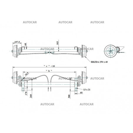 Achse bis 1500 kg Achse bis 1500 kg