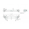 Achse bis 1500 kg Achse bis 1500 kg