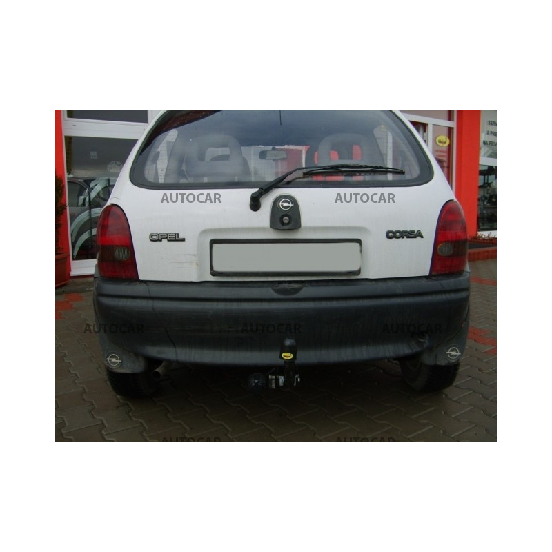 Anhängerkupplung für Opel CORSA - "B" - manuall–AHK starr