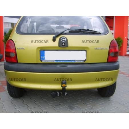 Anhängerkupplung für Opel CORSA - "B" - manuall–AHK starr