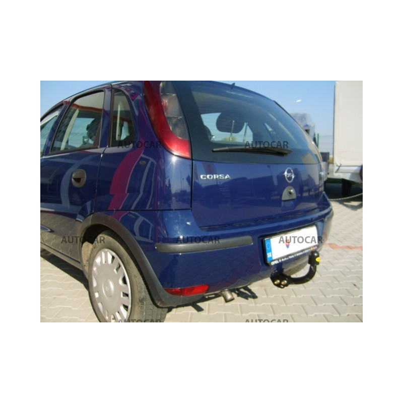 Anhängerkupplung für Opel CORSA - "C" - manuall–AHK starr