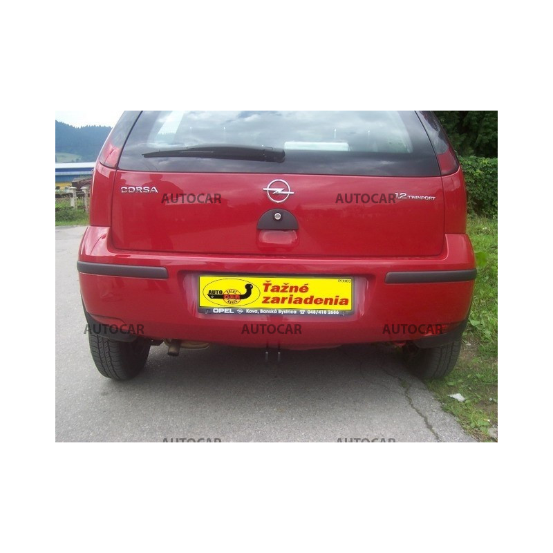Anhängerkupplung für Opel CORSA - "C" - manuall–AHK starr