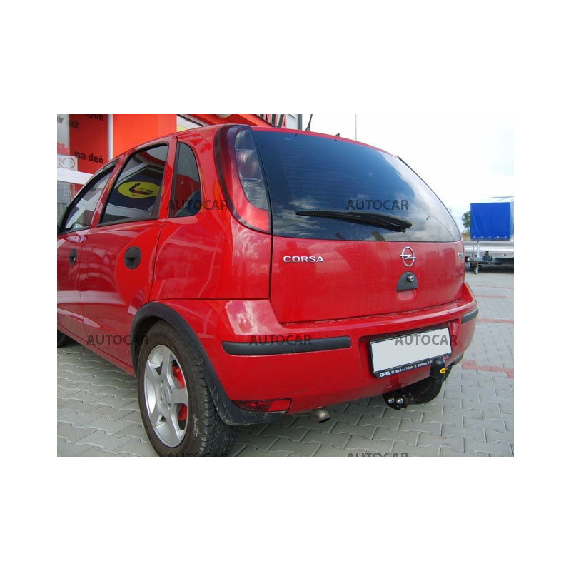 Anhängerkupplung für Opel CORSA - "C" - manuall–AHK starr