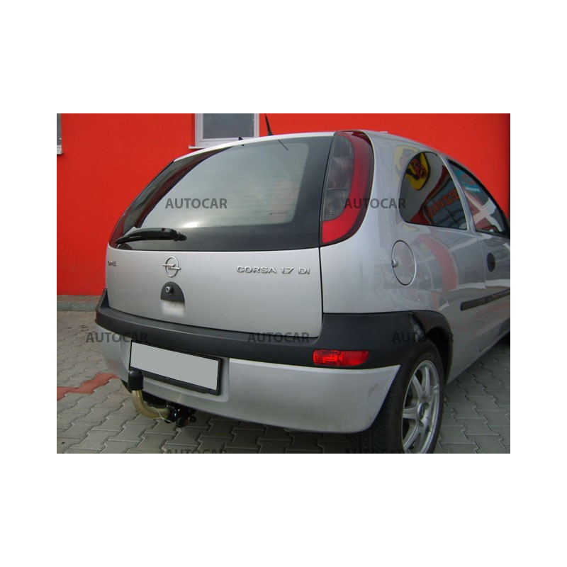 Anhängerkupplung für Opel CORSA - "C" - automat–AHK abnehmbar