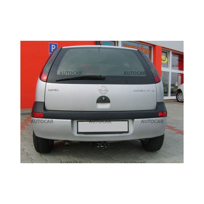 Anhängerkupplung für Opel CORSA - "C" - automat–AHK abnehmbar