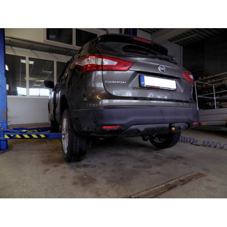 Anhängerkupplung für QASHQAI - J10 5 aj 7miestny - automat–AHK abnehmbar - von 2007 Anhängerkupplung für QASHQAI - J10 5 aj 7miestny - automat–AHK abnehmbar - von 2007