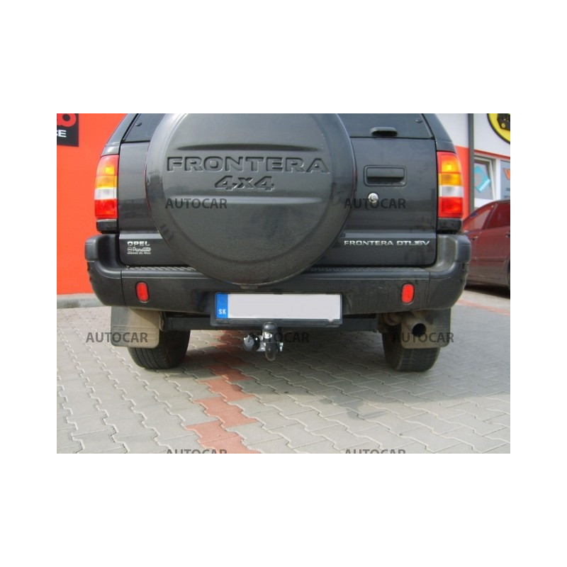 Anhängerkupplung für Opel FRONTERA - manuall–AHK starr