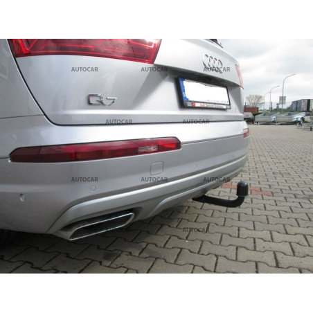 Anhängerkupplung für Audi Q7 - SUV - automat vertikal–AHK abnehmbar