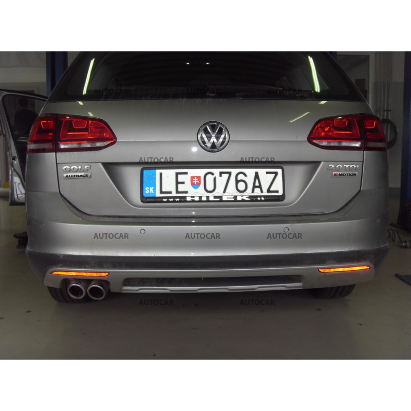 Anhängerkupplung für VW GOLF - VII,combi - automat vertikal–AHK abnehmbar - von 08.2013/-