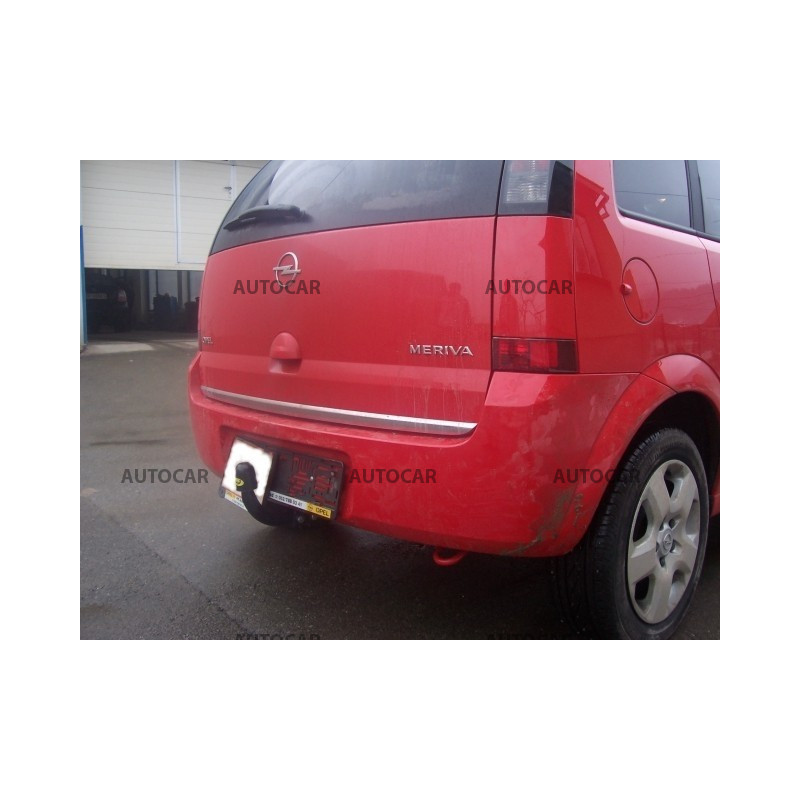 Anhängerkupplung für MERIVA - 5 dv - manuell–AHK starr - von 2003 bis 2010/05