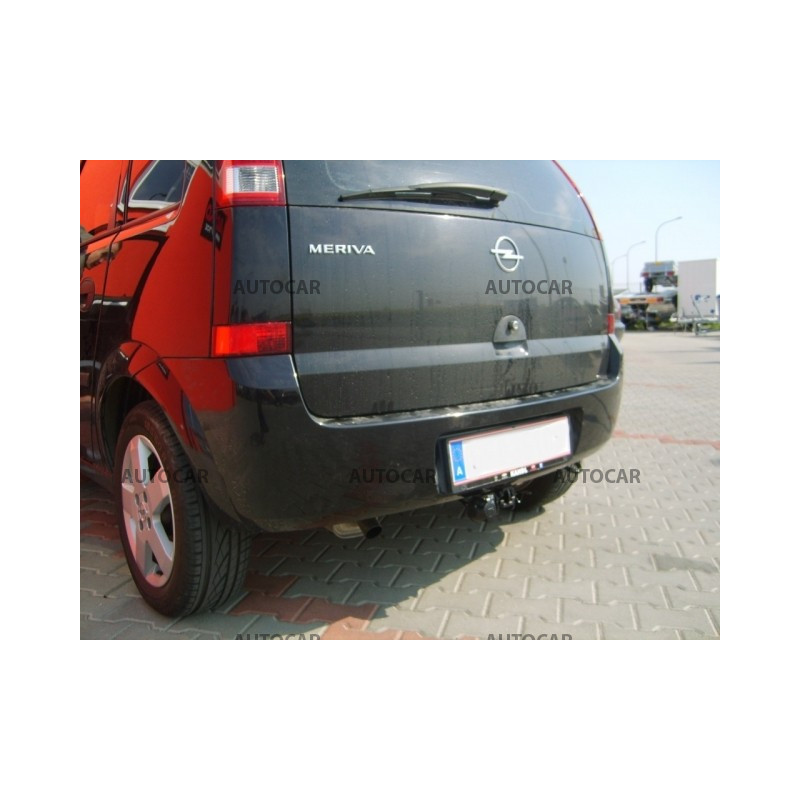 Anhängerkupplung für MERIVA - 5 dv - automat–AHK abnehmbar - von 2003 bis 2010/05