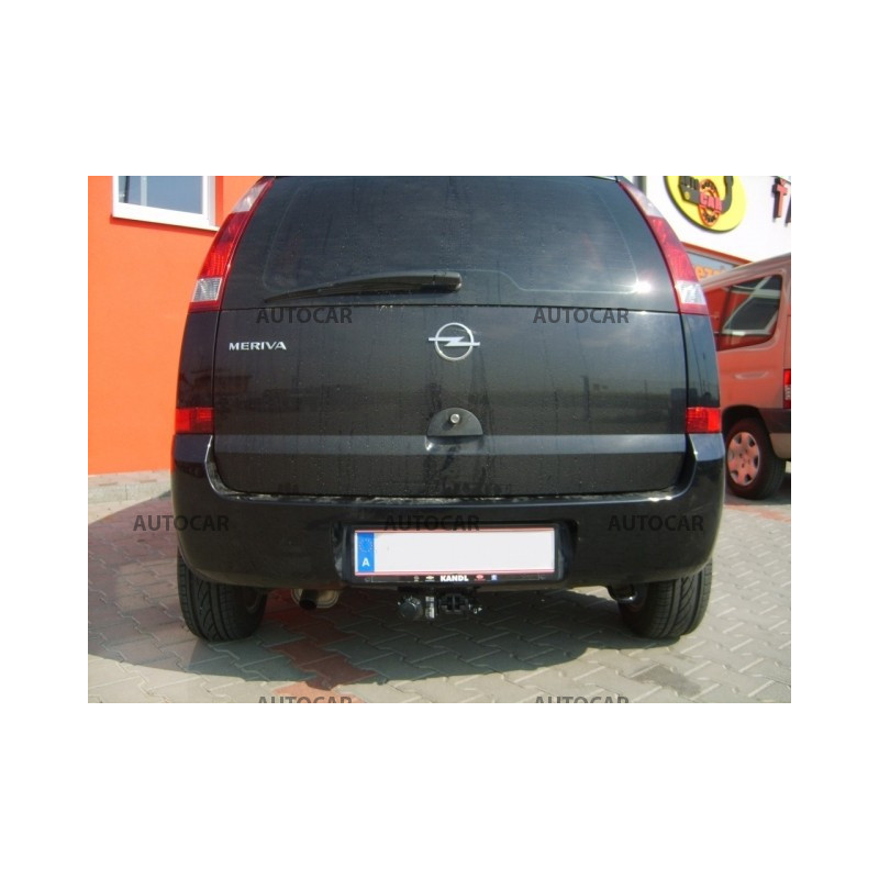 Anhängerkupplung für MERIVA - 5 dv - automat–AHK abnehmbar - von 2003 bis 2010/05