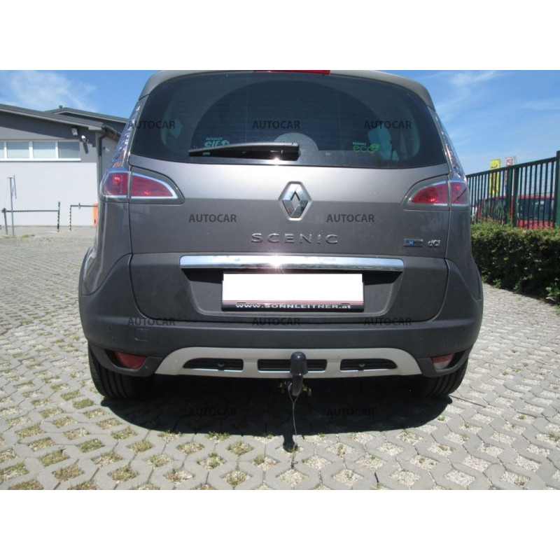 Anhängerkupplung für SCENIC III - - - automat–AHK abnehmbar - von 2009