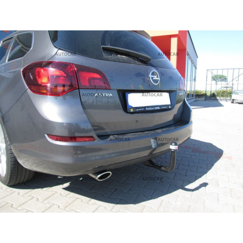 Anhängerkupplung für Opel ASTRA - "J" - automat – AHK vertikal abnehmbar