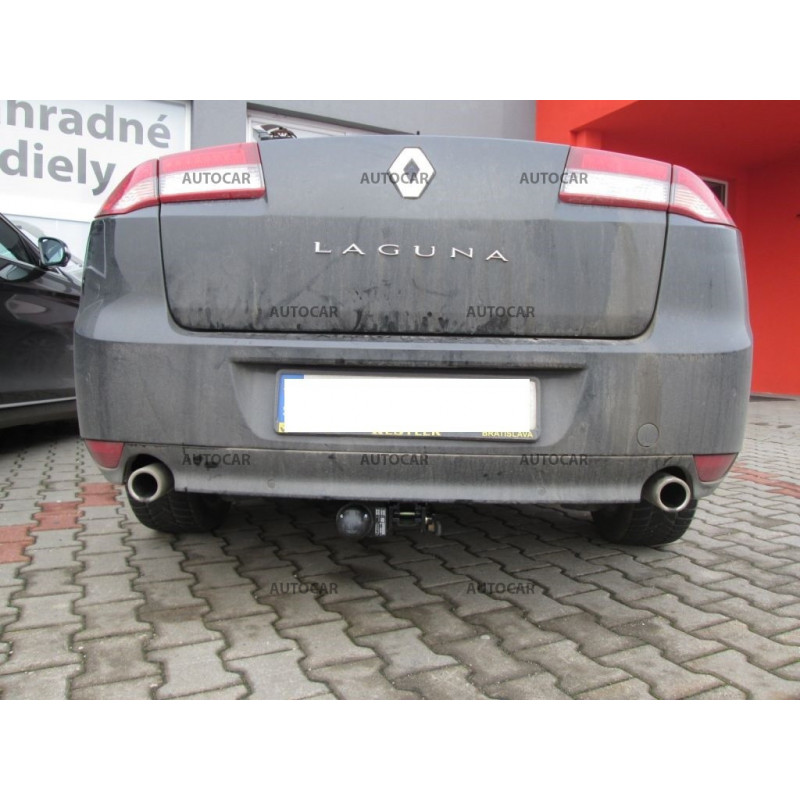 Anhängerkupplung für LAGUNA - 5-türig - automat–AHK abnehmbar - von 2007