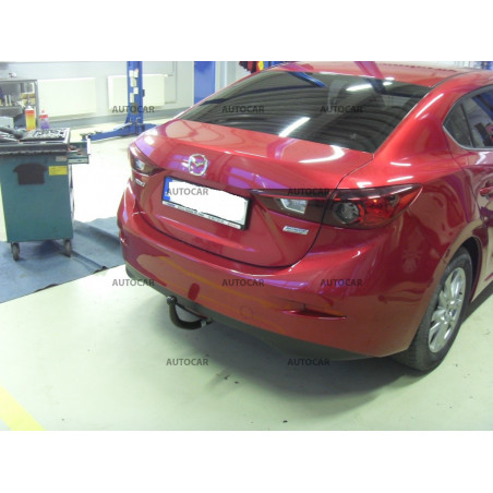 Anhängerkupplung für Mazda 3 - J36A - 4 tür. - automat vertikal–AHK abnehmbar Anhängerkupplung für Mazda 3 - J36A - 4 tür. - automat vertikal–AHK abnehmbar