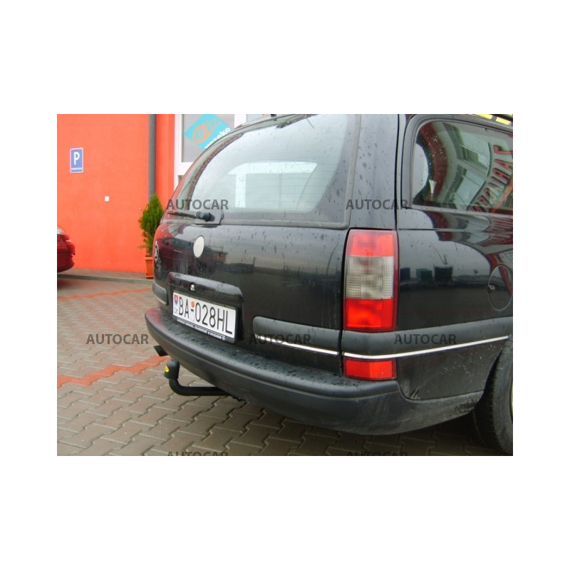 Anhängerkupplung für Opel OMEGA - "B" - manuall–AHK starr