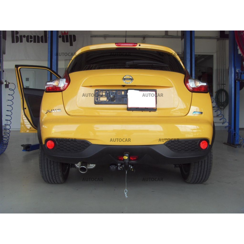 Anhängerkupplung für ALMERA - 3/5-türig(N 15) - automat–AHK abnehmbar - von 1995 bis 2000/02