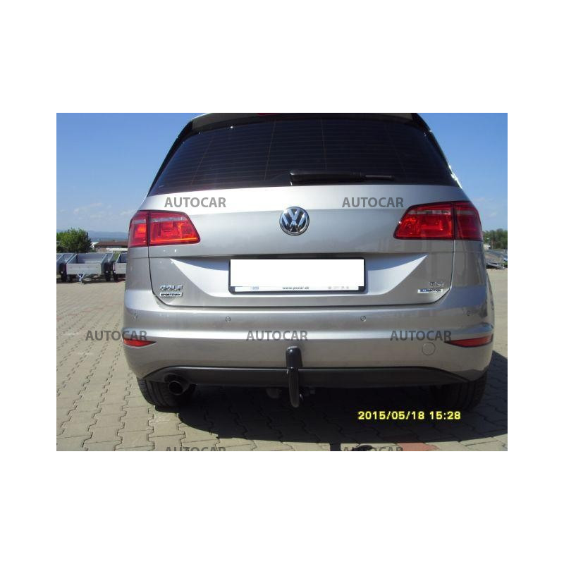 Anhängerkupplung für GOLF - VII sportsvan- manuell–AHK starr - von 2013/-