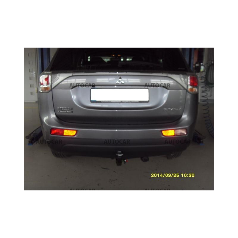 Anhängerkupplung für Mitsubishi Outlander- automat – AHK abnehmbar -2007-2012 