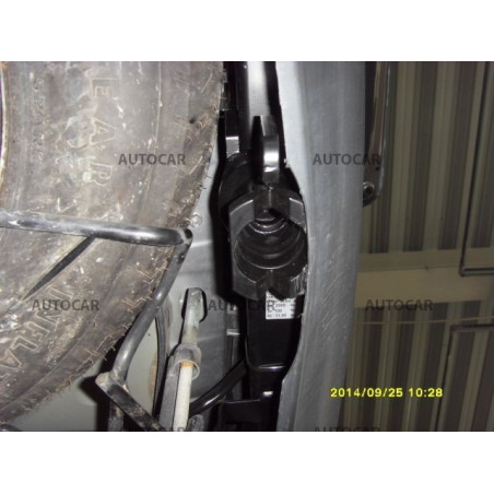 Anhängerkupplung für Mitsubishi Outlander- automat – AHK abnehmbar -2007-2012 